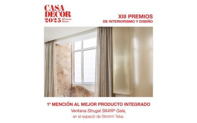 STRUGAL recibe la 1ª Mención al Mejor Producto Integrado en los XIII Premios Casa Decor 2025