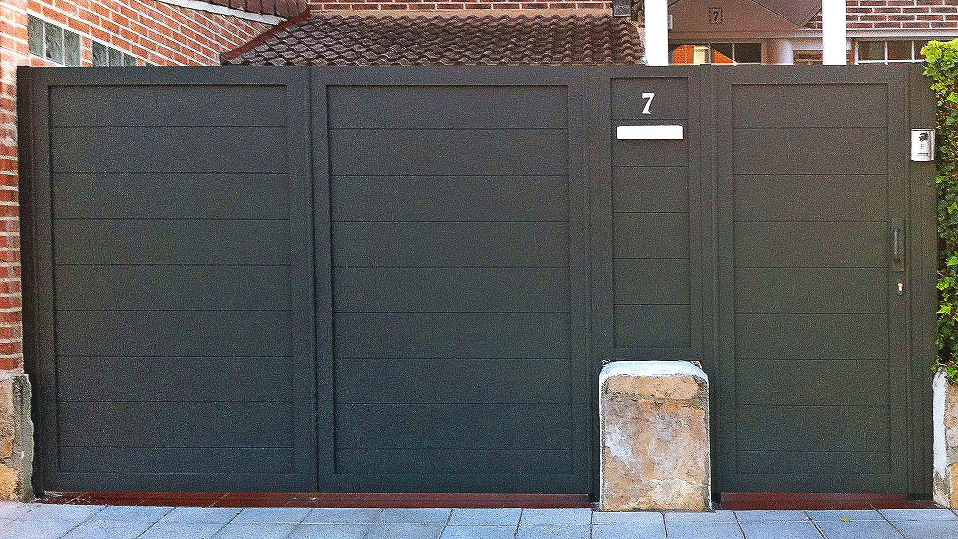 Cancelas de aluminio soldado en Madrid